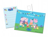 Cartons d'invitation Peppa Pig