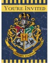Cartons d'invitation Harry Potter