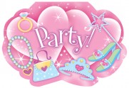Cartons d'invitation Party Princesses